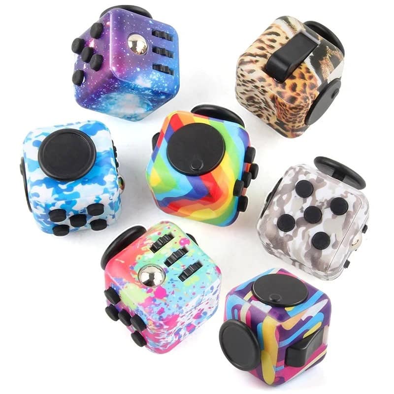Cube Fidget Toy 5 Cubo Fidget Anti-Stress – Image 1