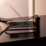 Relógio Nixie Design Fluorescente – Image 2