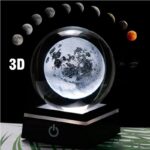 Bola de cristal lua candeeiro de presença – Image 5