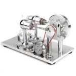 Motor Stirling gerador elétrico premium decorativo