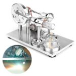Motor Stirling gerador elétrico premium decorativo – Image 4