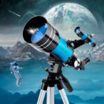 Telescópio compacto para iniciantes 70mm