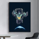 Poster Astronauta Cartoon – Image 2