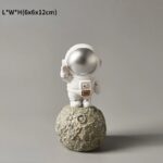 Estatueta de Astronauta na Lua