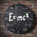 Relógio de Parede Einstein E=mc2 – Image 2
