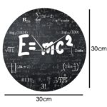 Relógio de Parede Einstein E=mc2 – Image 5