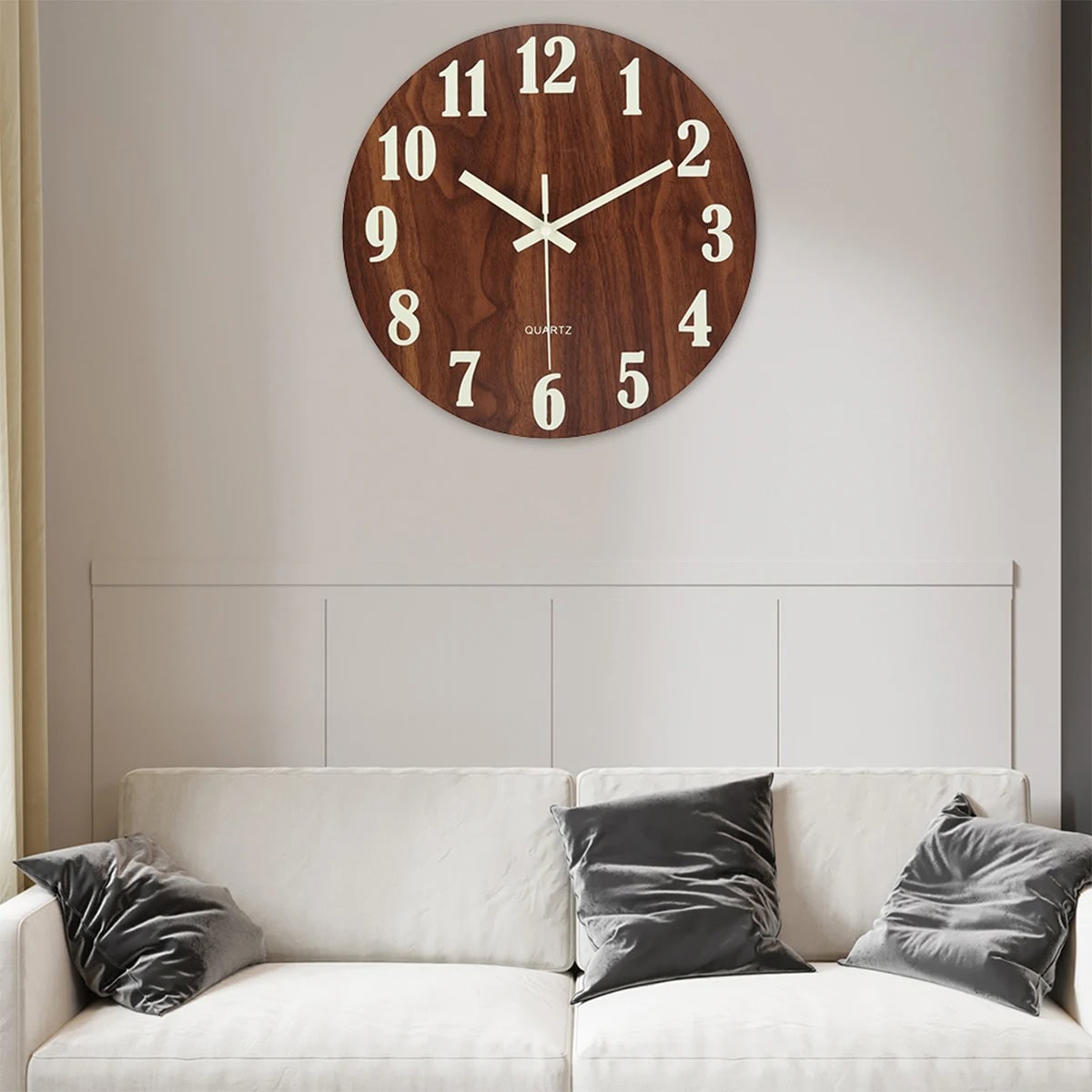 Horloge Murale Lumineuse 3 Relógio de Parede Luminoso – Image 1