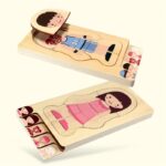 Puzzle de Madeira Anatomia do Corpo Humano – Image 4