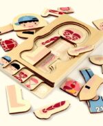 Puzzle de Madeira Anatomia do Corpo Humano – Image 7