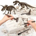 Jogo de Escavação Arqueológica de Dinossauro