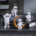 Pack de Estatuetas de Astronautas (4 peças) – Image 5