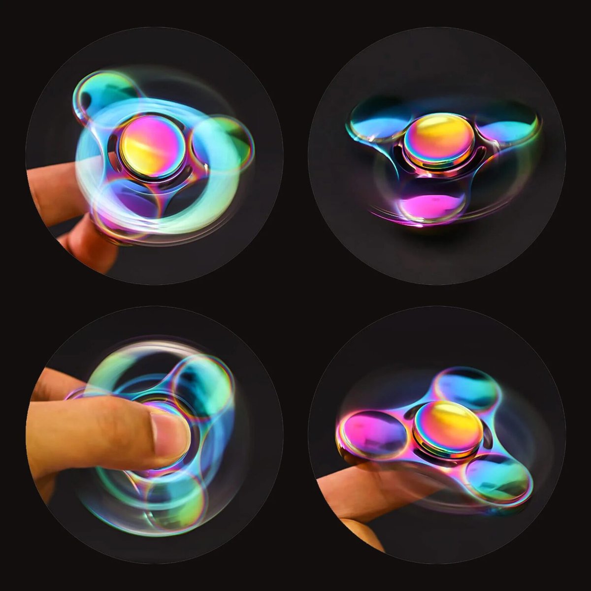 Fidget Spinner de Metal – Image 4
