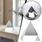 Prisma óptico pirâmide em quartzo natural – Image 3