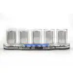 Relógio Nixie multifunções rádio LED com ecrã grande