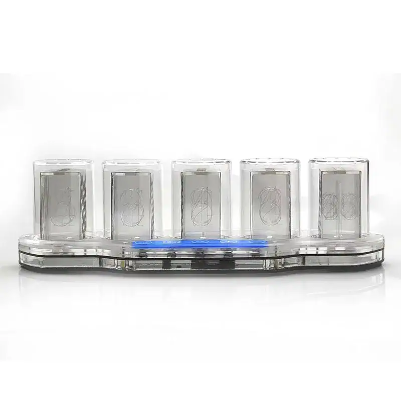 S98be02efba9f4f26b1fac297927bef217.webp Relógio Nixie multifunções rádio LED com ecrã grande – Image 1