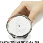 Placa de plasma de 2,5 polegadas para experiências científicas e demonstrações educativas. Ideal para ilustrar a condução elétrica e os fenômenos de plasma.