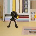 Candeeiro de mesa original em forma de câmara fotográfica – Image 4