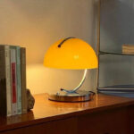Candeeiro de mesa original amarelo – Image 2