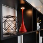 Candeeiro de mesa vermelho original e económico – Image 6