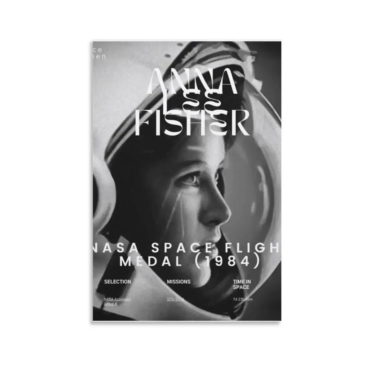 Poster de Anna Fisher astronauta – Image 5