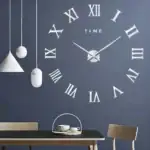Relógio de parede decorativo com autocolantes – Image 4