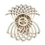 Escultura de arte cinética