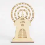 Calendário perpétuo de madeira para criança – Image 2