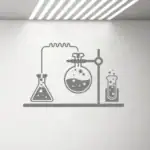 Autocolante Laboratório de Química – Image 3