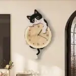Relógio de parede decorativo original com gato – Image 3