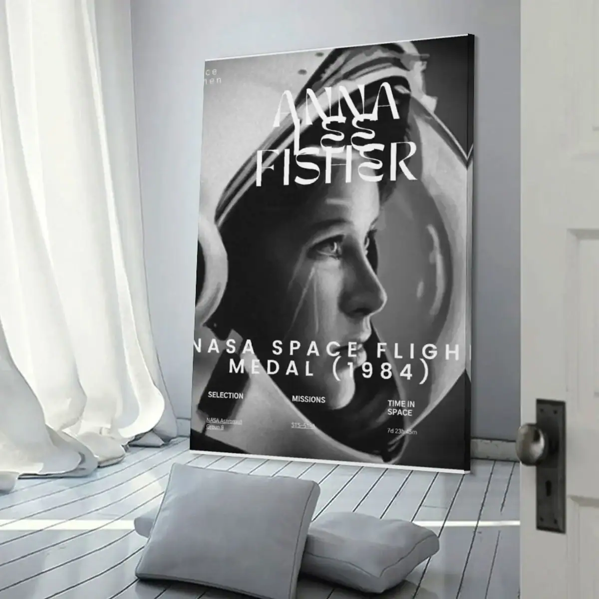 Poster de Anna Fisher astronauta – Image 2