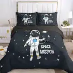 Capa de edredão branca espacial – Image 4