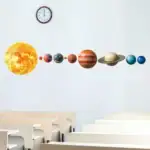 Autocolante 3D Planetas