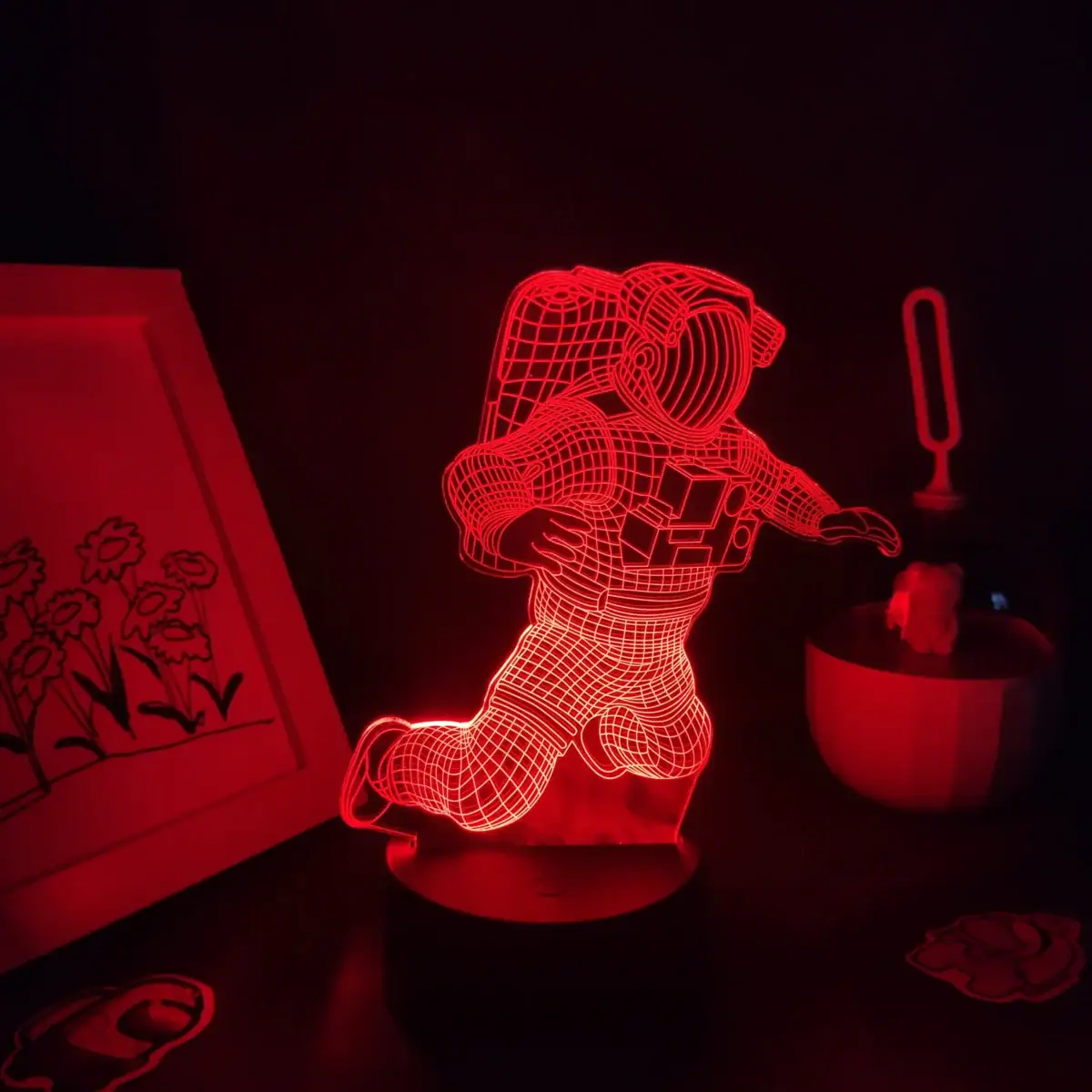 Luz Noturna 3D Astronauta – Image 4