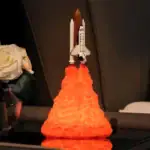 Luz Noturna 3D Foguetão