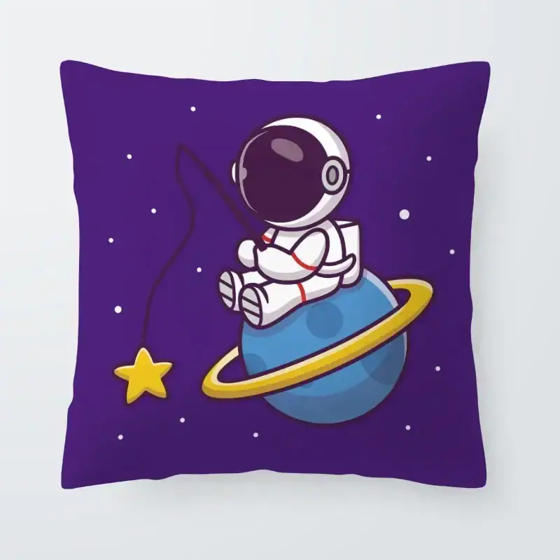 S3bab3f4ffc3640df8670c104e1742c46i.webp Capa de Almofada Astronauta do Espaço – Image 1