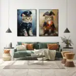 Quadro astronauta gato – Image 4