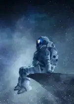 Quadro Astronauta Antigo