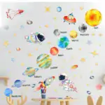 Autocolantes sistema solar educativo XXL criança