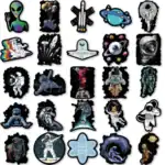 Pack de Autocolantes Espaciais – Image 3