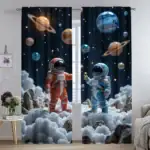 Cortina quarto espacial
