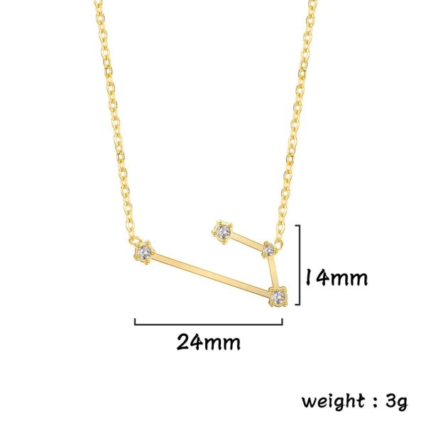 Colar geométrico em ouro com diamantes, design moderno e elegante, ideal para um estilo sofisticado.
