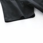 Calças pretas de algodão para homem, estilo descontraído, tecido macio e confortável, ideal para um visual casual e moderno.