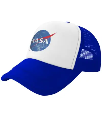 Casquette NASA avec logo emblématique, idéale pour les amateurs d'astronomie et de science. Parfaite pour un look décontracté ou comme objet de décoration scientifique.