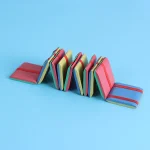 Puzzles em espuma coloridos para crianças, blocos de jogo educativos, perfeitos para desenvolver a motricidade e a coordenação, decorações lúdicas para um quarto infantil.