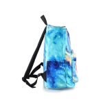Mochila galáxia com padrão cósmico, perfeita para os amantes de astronomia e ciência.
