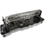 Relógio digital LED para experiências científicas, exibição precisa do tempo, componente eletrônico para projetos educativos e de pesquisa.