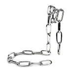 Corrente de aço inoxidável, ideal para decoração de laboratório ou como acessório científico.