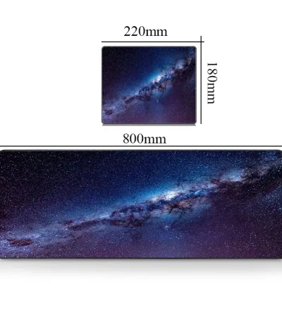 Painel de parede em impressão de alta definição da Via Láctea, perfeito para uma decoração científica ou cósmica.