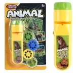 Pistola de projeção de animais coloridos para crianças, ideal para brincar e aprender com imagens de animais selvagens como a girafa, o elefante e o leão. Perfeito para estimular a imaginação e a.