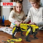 Veículo robô LEGO para crianças, construção de robô com 921 peças, brinquedo educativo para jovens inventores, perfeito para estimular a criatividade e o aprendizado STEM.